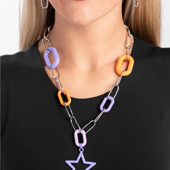 Stargazing Purple Necklace - Picture 1 of 2